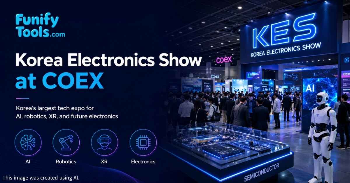 Thumbnail image for the korea electronics show 2025 kes 2025 at coex.