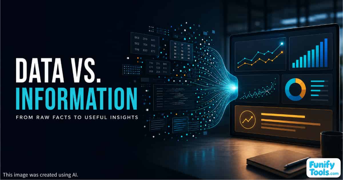 Thumbnail image for Data vs. Information