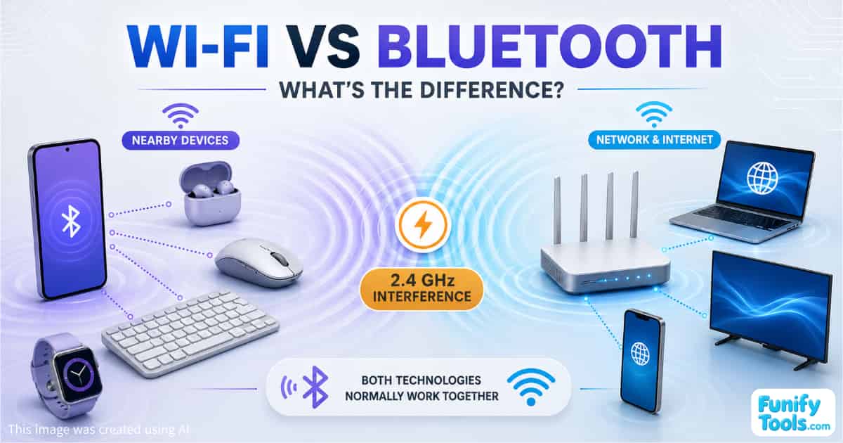 Thumbnail image for Whats the difference between wi fi and bluetooth