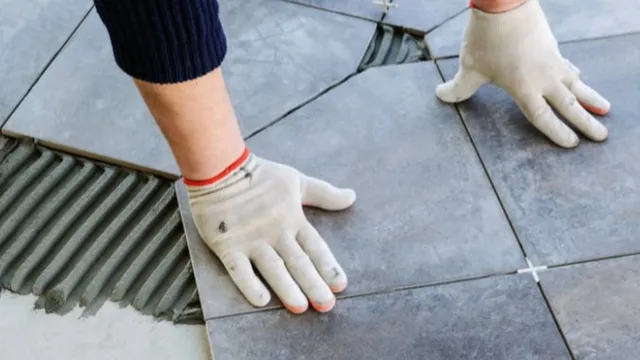 대각과 헤링본 패턴 시공으로 인해 증가한 타일 손실