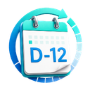 Countdown timer icon