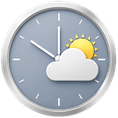time and weather image