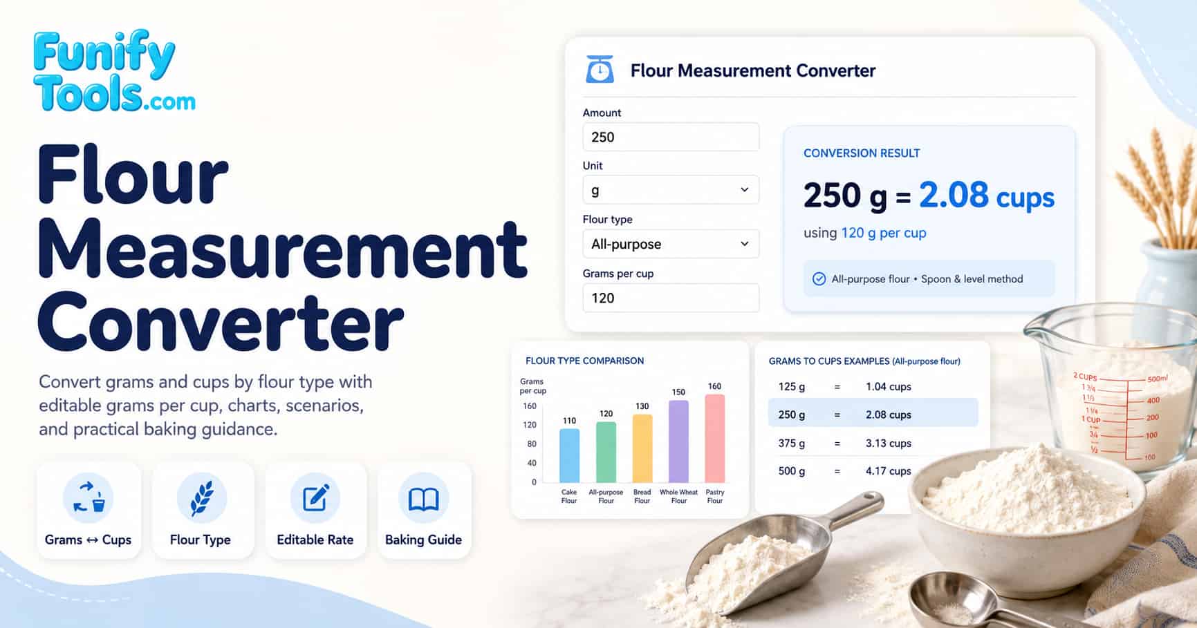 Thumbnail image for the flour measurement.