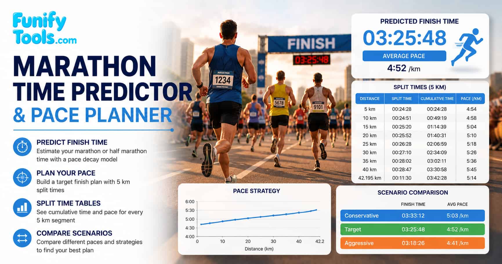 Thumbnail image for the marathon time predictor.