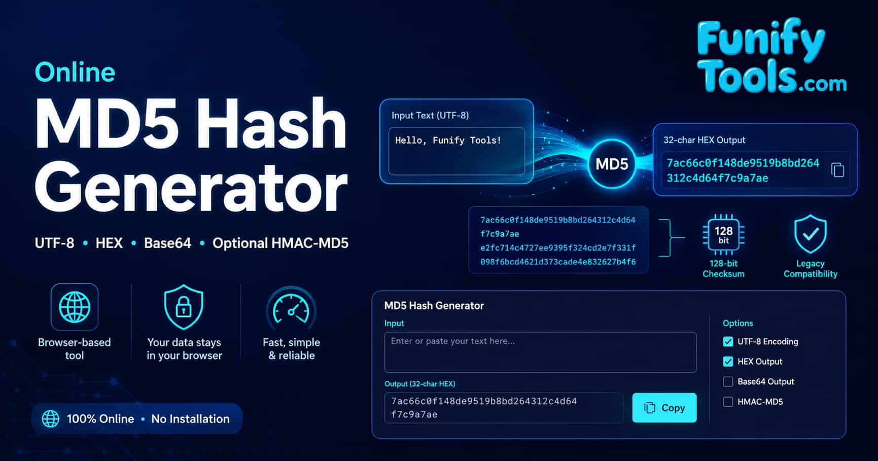 Thumbnail image for the hash md5.