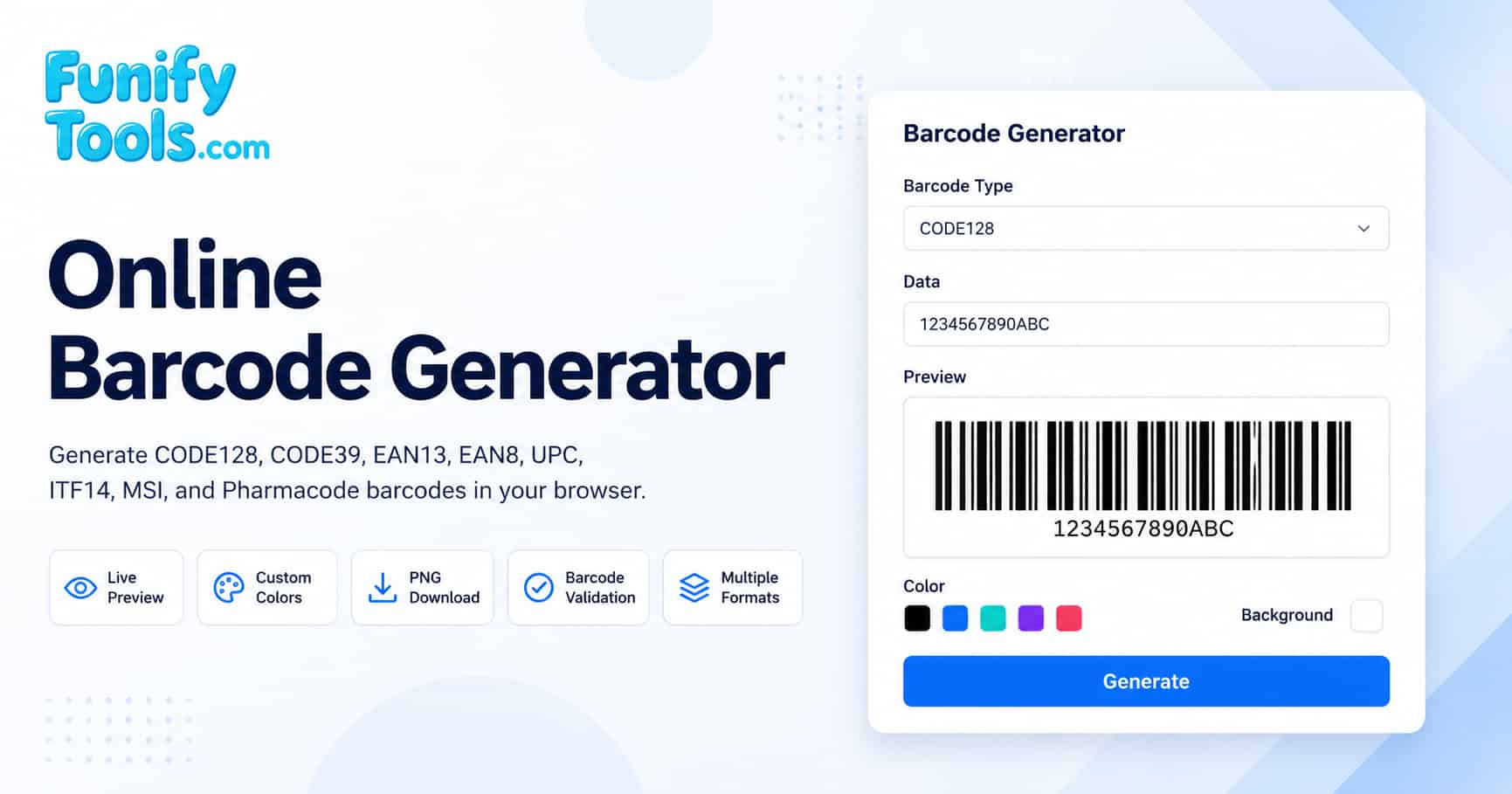 Thumbnail image for the barcode generator.