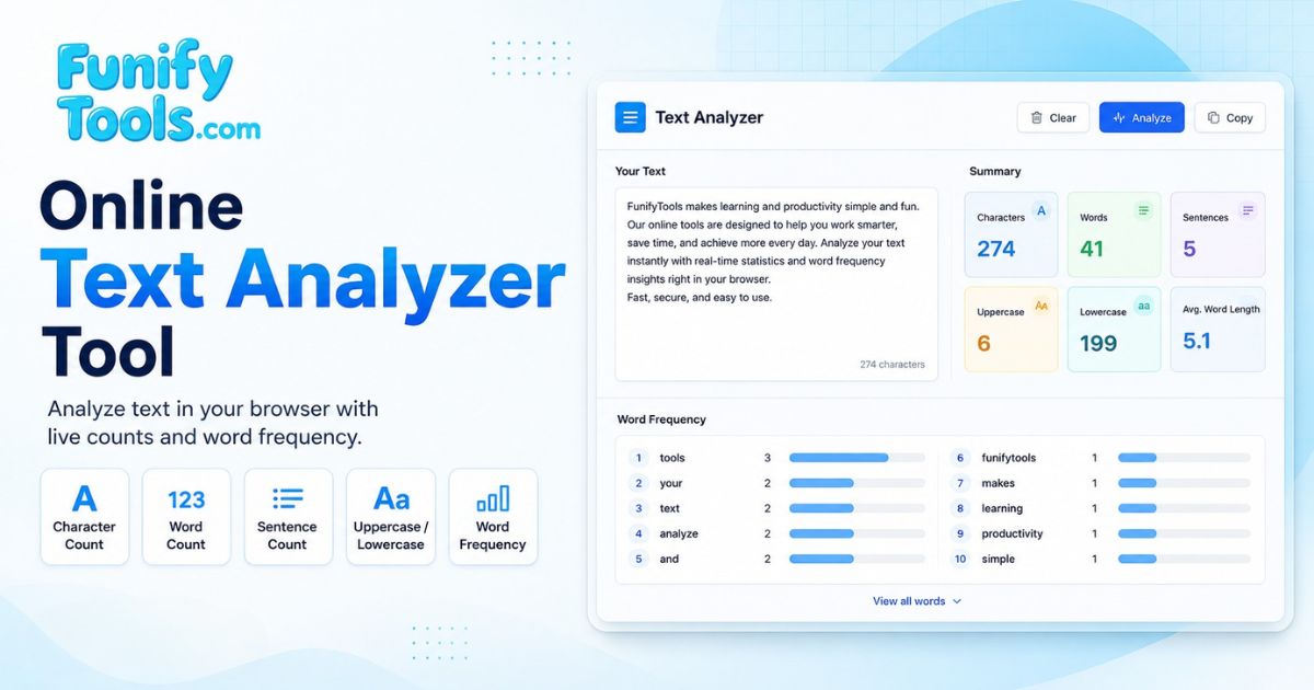 Thumbnail image for the text analyzer.