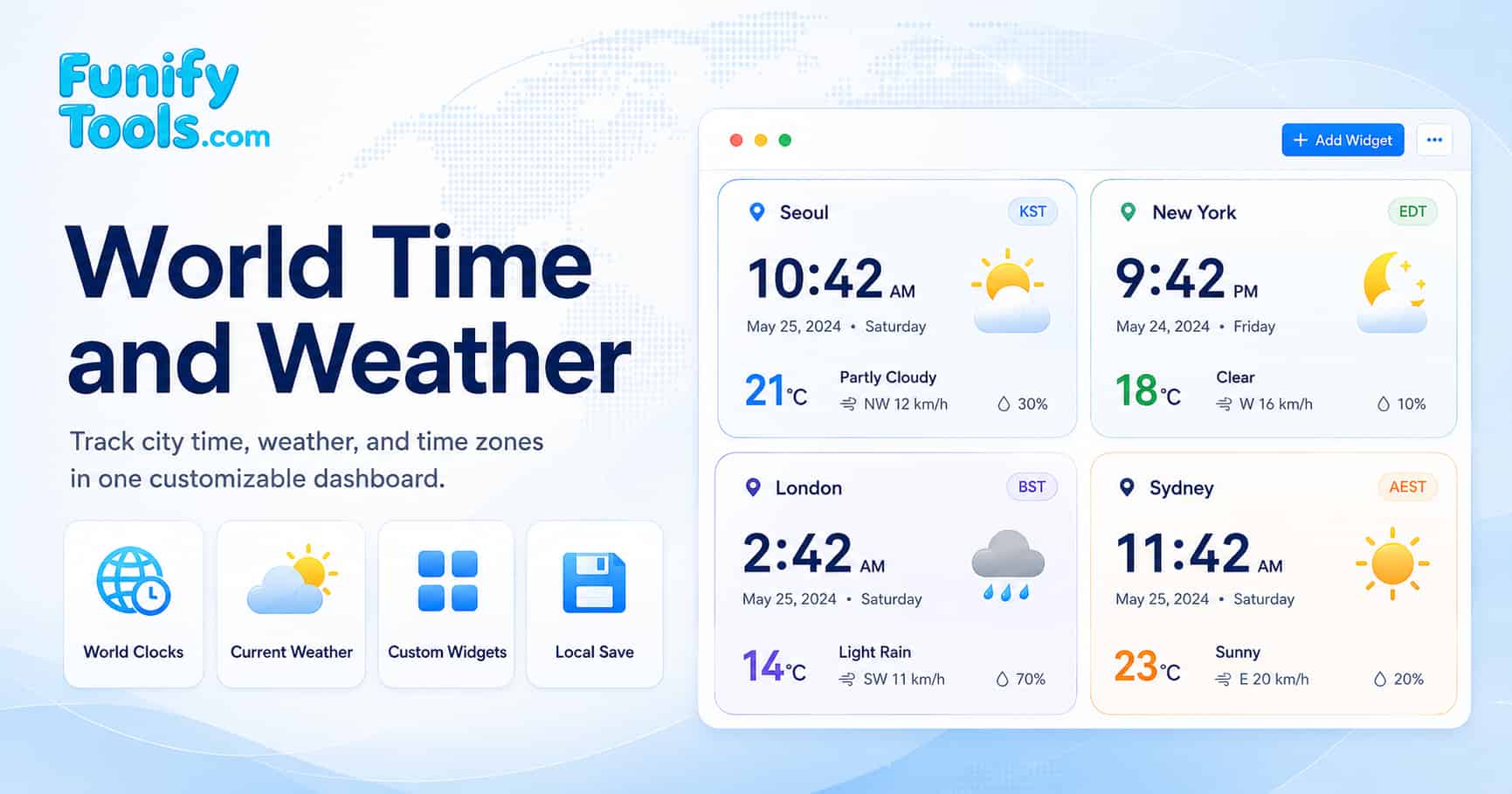 Thumbnail image for the world cities time weather.