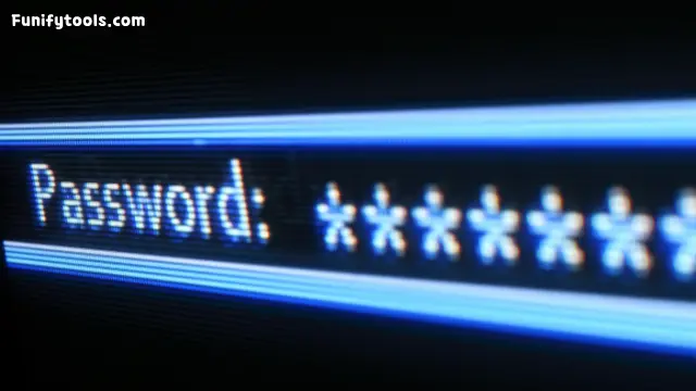 Concept illustration of password hashing